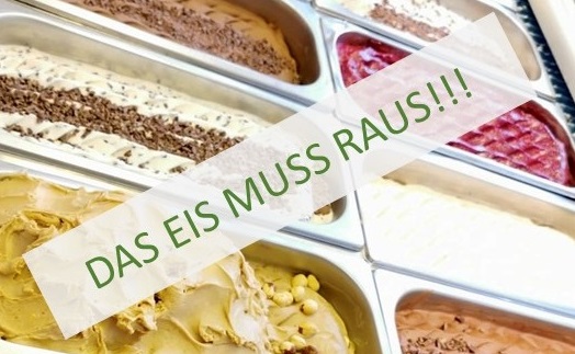 Abverkauf: Neulinger Eis zum Sonderpreis