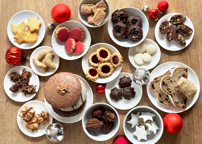 Weihnachtssortiment der Bäckerei Neulinger - auch zum Bestellen